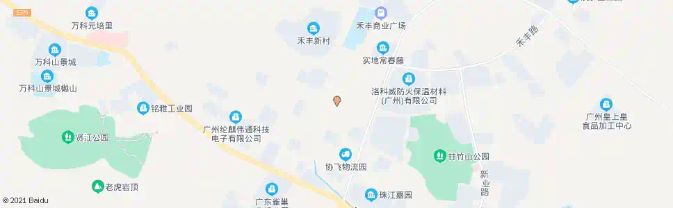 广州新丰路(布岭村)_公交站地图_广州公交_妙搜公交查询2025