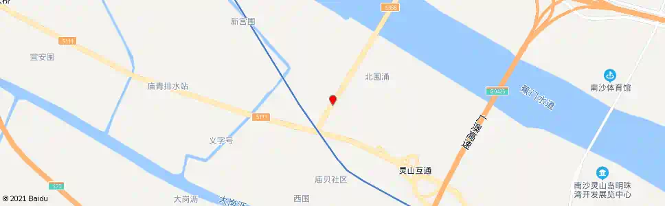 广州亭角大桥_公交站地图_广州公交_妙搜公交查询2025