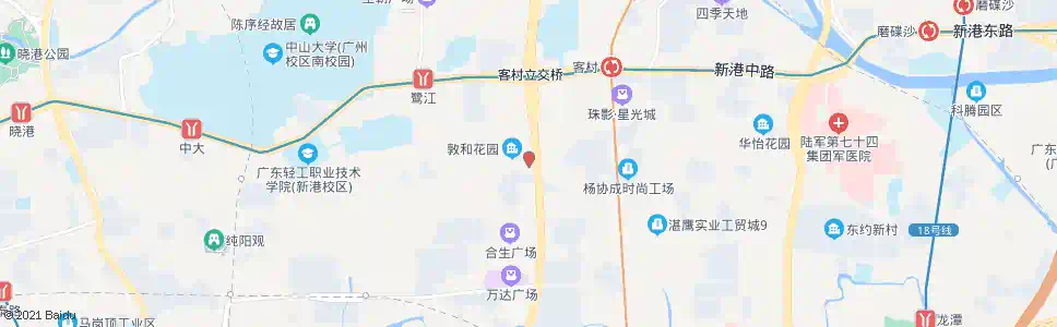 广州墩和街口_公交站地图_广州公交_妙搜公交查询2025