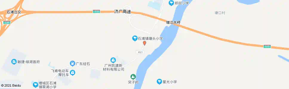 广州塘头村_公交站地图_广州公交_妙搜公交查询2025