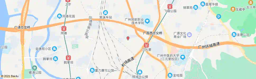 广州瑶华街_公交站地图_广州公交_妙搜公交查询2025