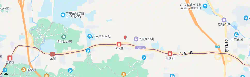 广州新村大街_公交站地图_广州公交_妙搜公交查询2025