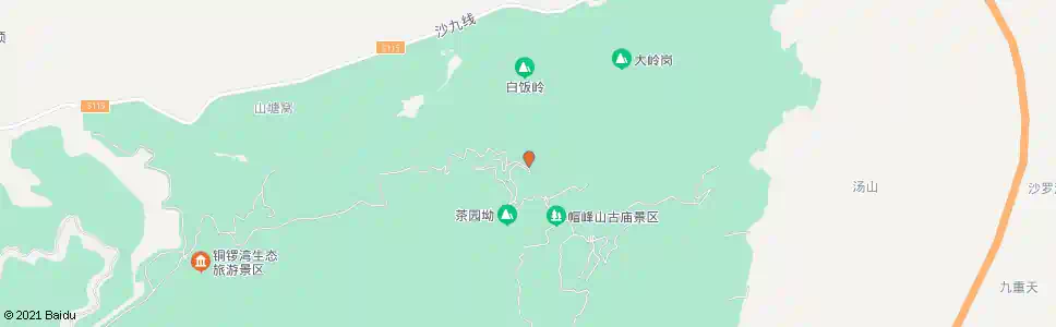 广州帽峰山总站(古庙)_公交站地图_广州公交_妙搜公交查询2025