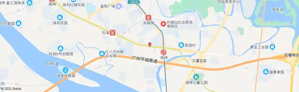 广州南洲名苑(瑞宝花园)_公交站地图_广州公交_妙搜公交查询2025