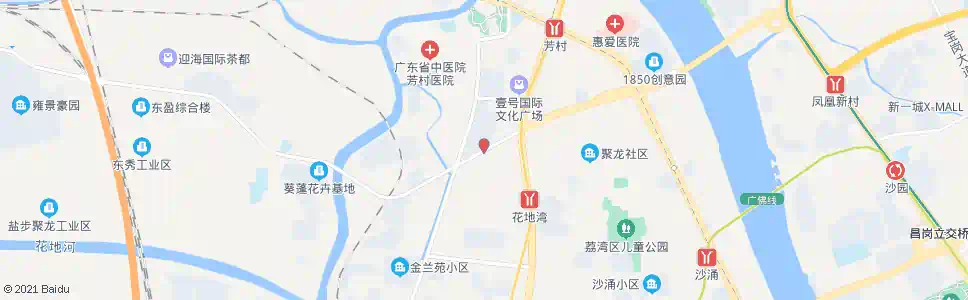 广州芳村合兴苑_公交站地图_广州公交_妙搜公交查询2025