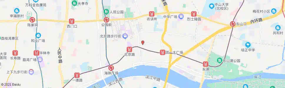 广州万福路_公交站地图_广州公交_妙搜公交查询2025