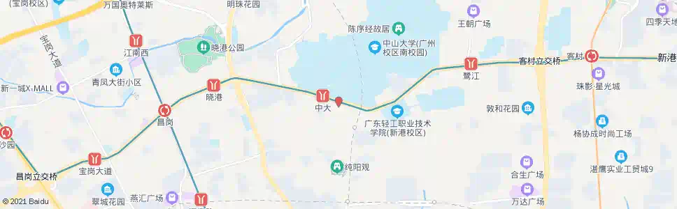 广州省荣军医院_公交站地图_广州公交_妙搜公交查询2025