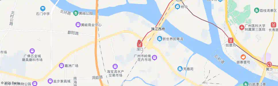 广州五一大道口_公交站地图_广州公交_妙搜公交查询2025