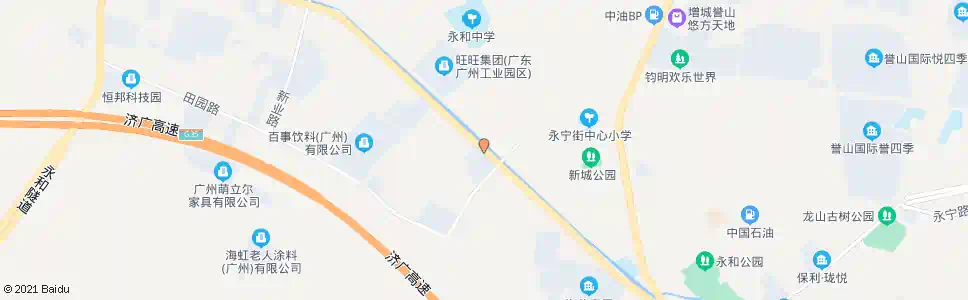 广州永顺大道东_公交站地图_广州公交_妙搜公交查询2025