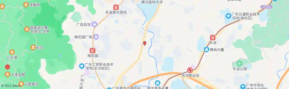 广州三九脑科医院_公交站地图_广州公交_妙搜公交查询2025