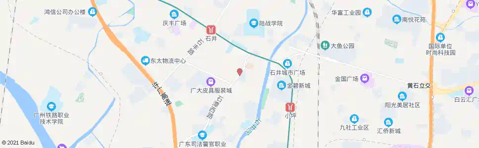 广州张村(石潭西路)_公交站地图_广州公交_妙搜公交查询2025
