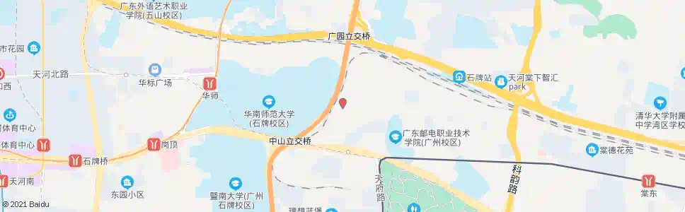 广州华景新村_公交站地图_广州公交_妙搜公交查询2025
