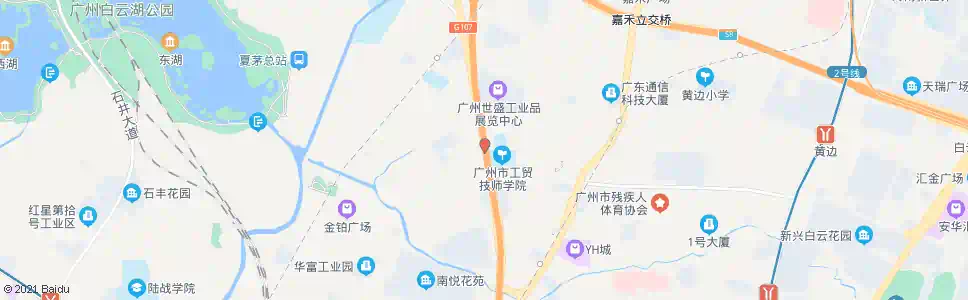 广州冶金技校_公交站地图_广州公交_妙搜公交查询2025
