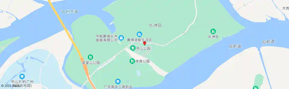 广州黄岐办事处_公交站地图_广州公交_妙搜公交查询2025