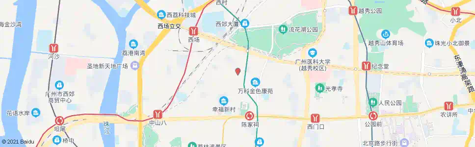 广州彩虹桥_公交站地图_广州公交_妙搜公交查询2025