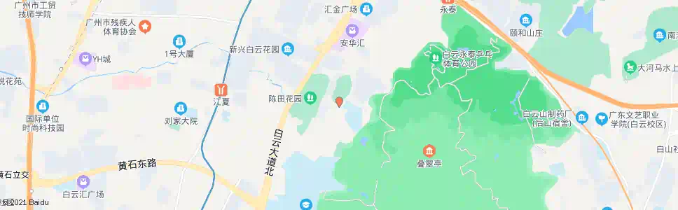 广州武警一中队_公交站地图_广州公交_妙搜公交查询2025