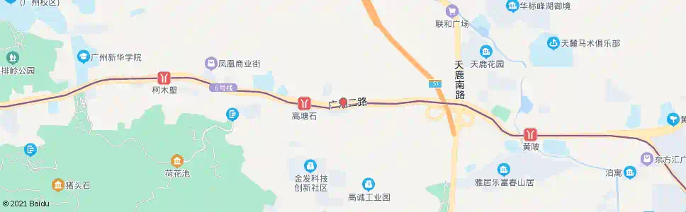 广州高塘工业区_公交站地图_广州公交_妙搜公交查询2025