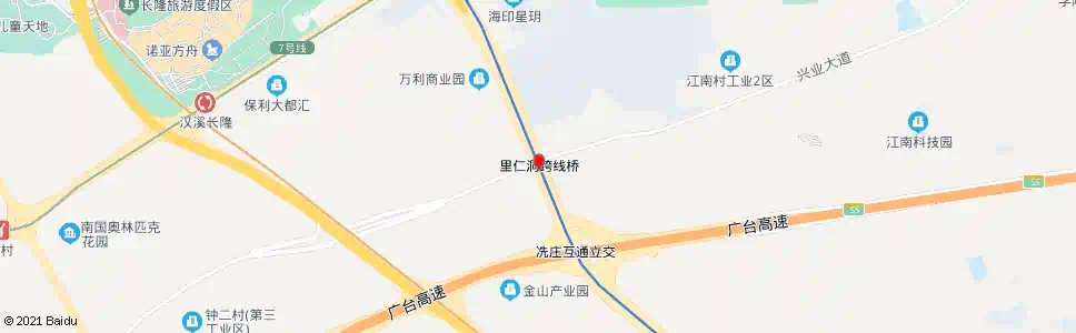 广州里仁洞_公交站地图_广州公交_妙搜公交查询2025