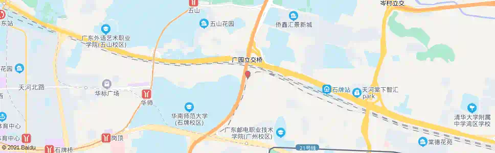 广州华景新城总站(翰景路)_公交站地图_广州公交_妙搜公交查询2025