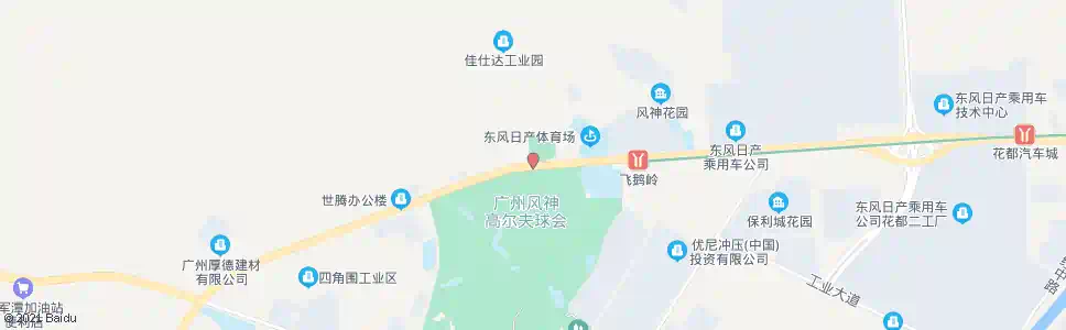 广州东风体育公园_公交站地图_广州公交_妙搜公交查询2025