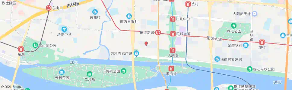 广州华穗路_公交站地图_广州公交_妙搜公交查询2025