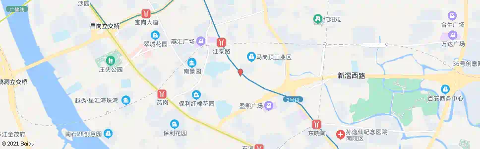 广州门口岗总站_公交站地图_广州公交_妙搜公交查询2025