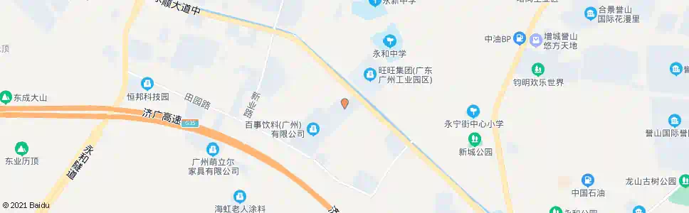 广州旺旺食品有限公司_公交站地图_广州公交_妙搜公交查询2025