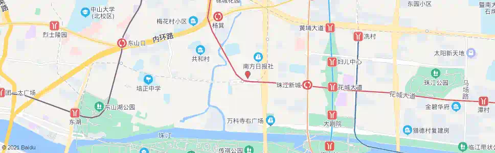广州五羊新村_公交站地图_广州公交_妙搜公交查询2025