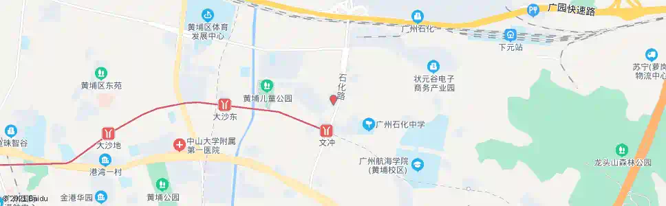 广州石化路总站_公交站地图_广州公交_妙搜公交查询2025