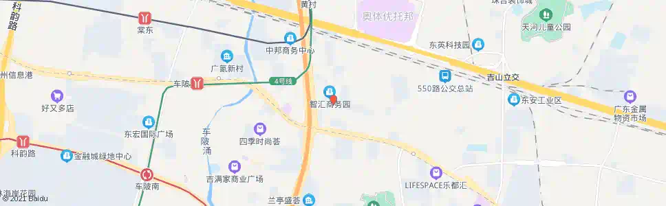 广州王园路_公交站地图_广州公交_妙搜公交查询2025