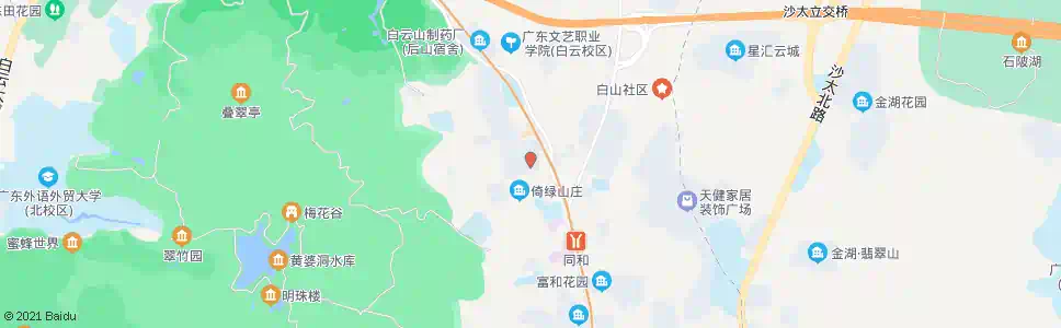 广州白云山制药厂(同和)总站_公交站地图_广州公交_妙搜公交查询2025