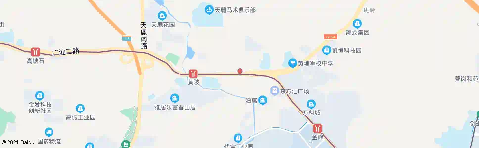 广州长安_公交站地图_广州公交_妙搜公交查询2025