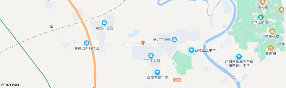 广州大岭村_公交站地图_广州公交_妙搜公交查询2025