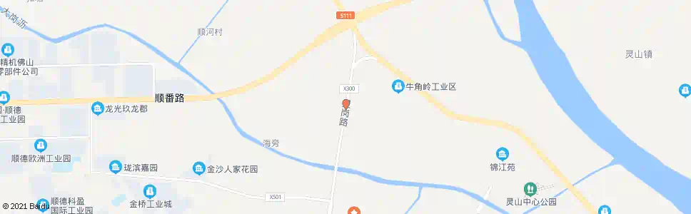 广州灵岗二桥_公交站地图_广州公交_妙搜公交查询2025