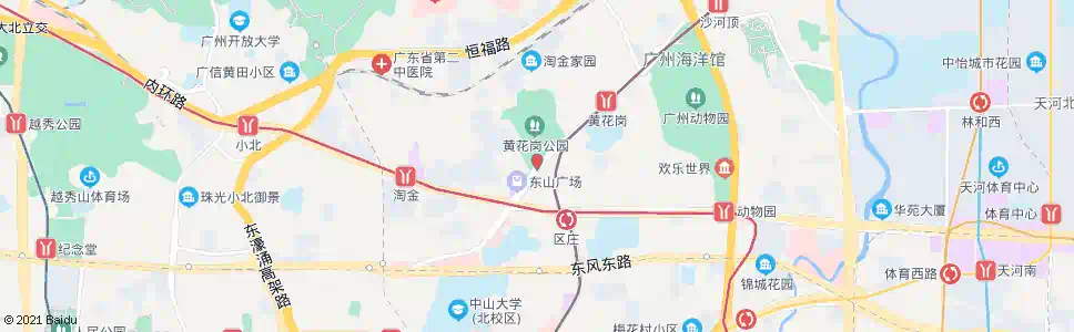 广州东山广场总站_公交站地图_广州公交_妙搜公交查询2025