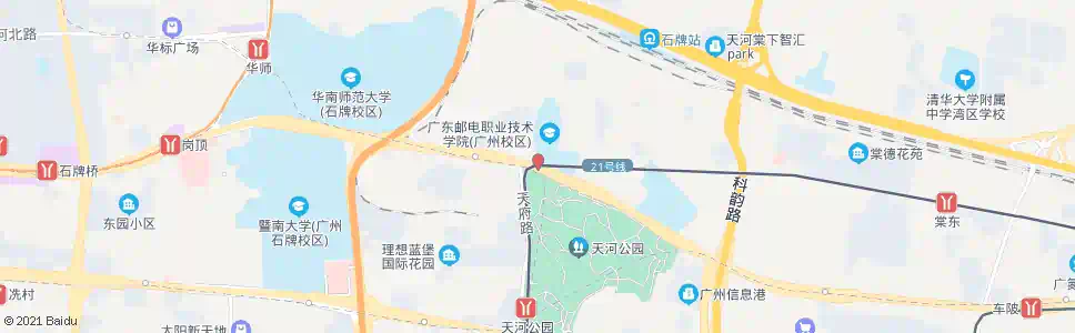 广州天府路口_公交站地图_广州公交_妙搜公交查询2025