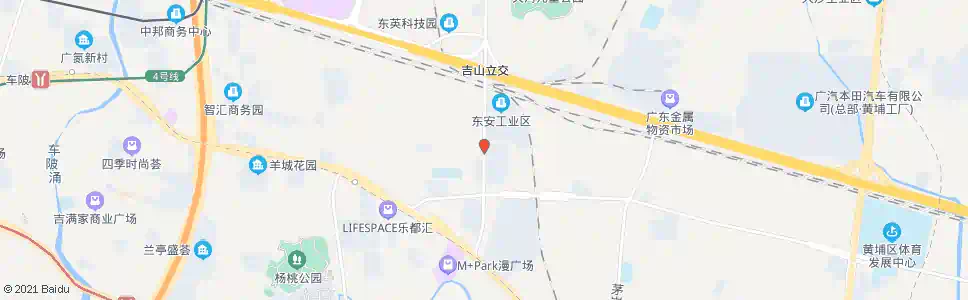 广州珠吉公路_公交站地图_广州公交_妙搜公交查询2025