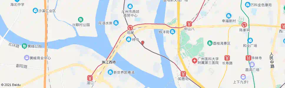 广州坦尾总站(柏悦湾)_公交站地图_广州公交_妙搜公交查询2025