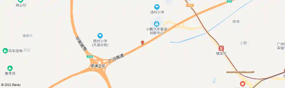 广州大迳村_公交站地图_广州公交_妙搜公交查询2025