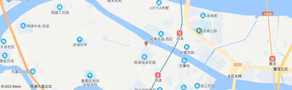 广州东乡联发工业区_公交站地图_广州公交_妙搜公交查询2025