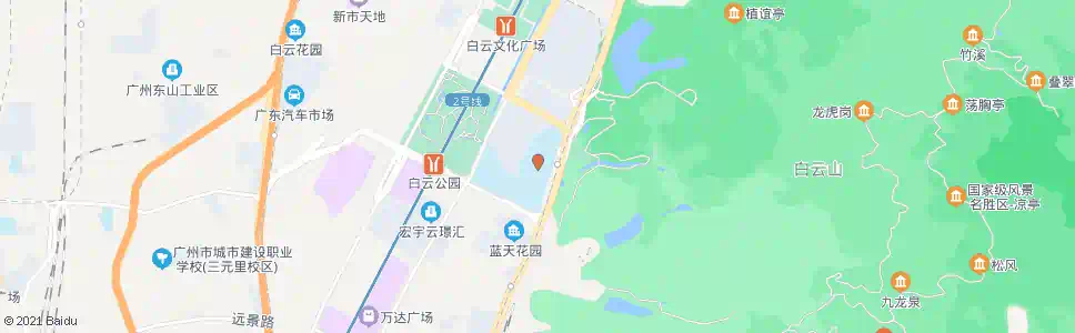 广州广州体育馆总站_公交站地图_广州公交_妙搜公交查询2025
