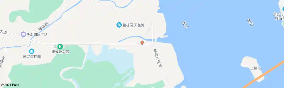 广州海关联检中心_公交站地图_广州公交_妙搜公交查询2025