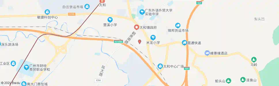广州石湖村东_公交站地图_广州公交_妙搜公交查询2025