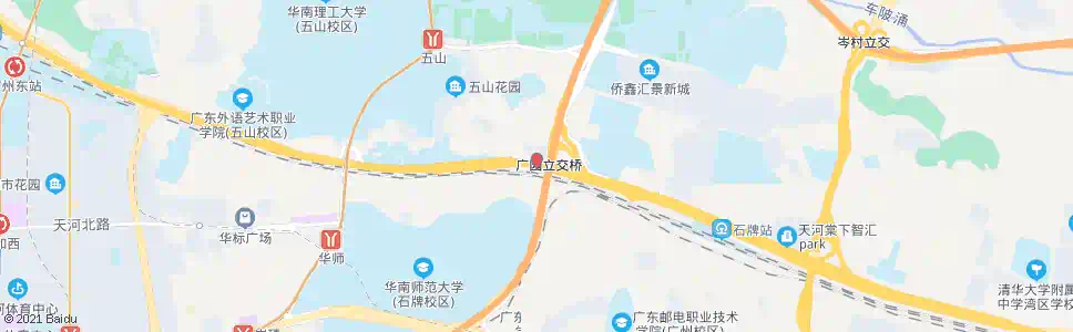 广州省农干科干院_公交站地图_广州公交_妙搜公交查询2025