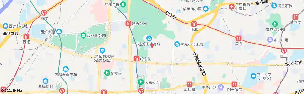 广州应元路_公交站地图_广州公交_妙搜公交查询2025