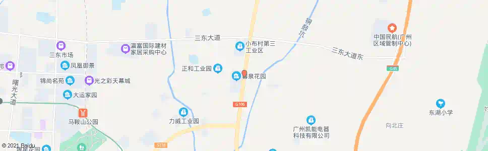 广州东湖安置区_公交站地图_广州公交_妙搜公交查询2025