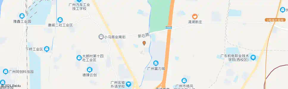 广州松园街中_公交站地图_广州公交_妙搜公交查询2025