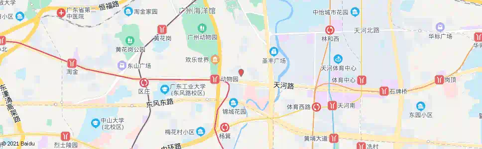 广州铸管厂_公交站地图_广州公交_妙搜公交查询2025