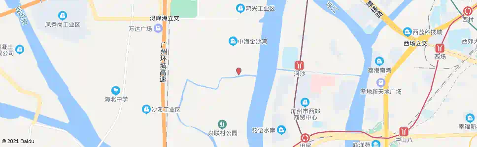 广州兴龙一新村_公交站地图_广州公交_妙搜公交查询2025