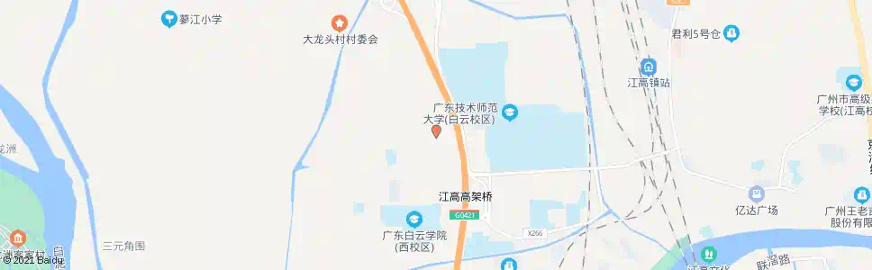 广州小塘北路_公交站地图_广州公交_妙搜公交查询2025